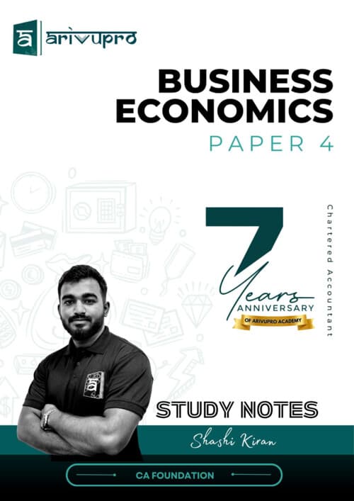 First page of Economic study book
