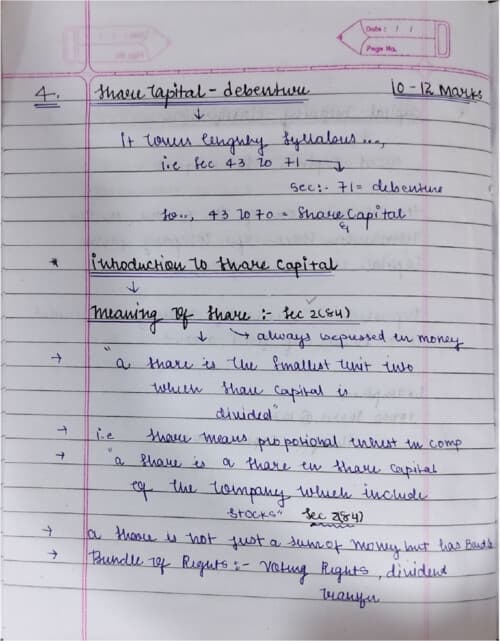 First page of This is the part 1 and it covers mostly till section 67 and its non applicability