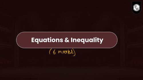 First page of Equation and inequality