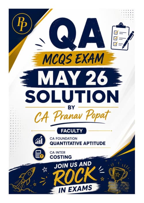 First page of QA May attempt