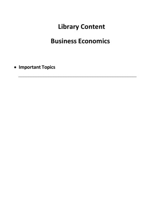 First page of IMP topics