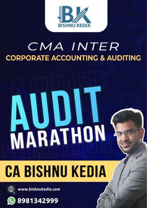 First page of Audit cma inter