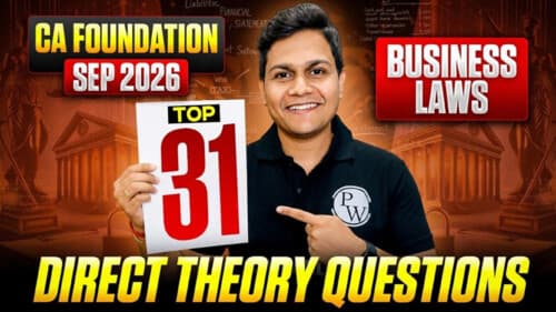 First page of Top 31 direct theory questions by Nikesh Agarwal Pw