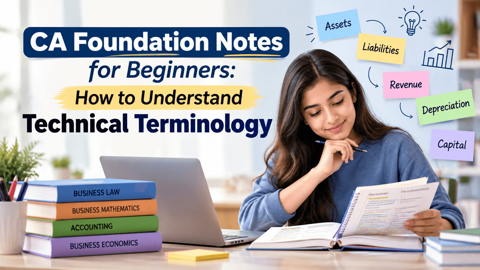 CA Foundation Notes for Beginners: Understand Technical Terminology
