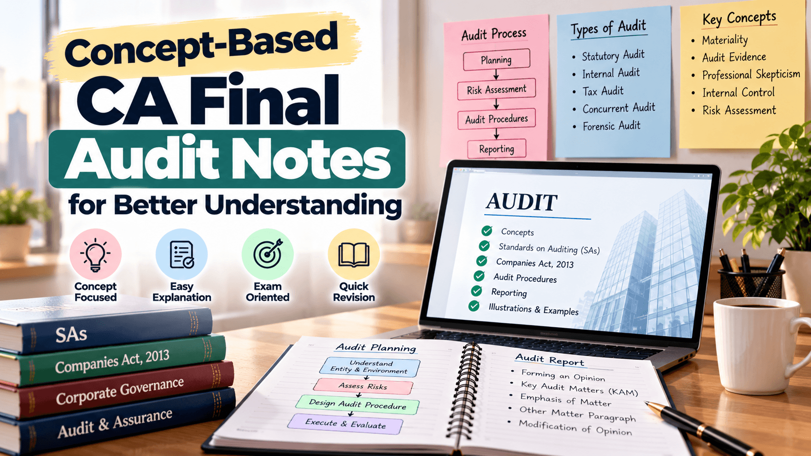 Concept-Based CA Final Audit Notes for Better Understanding