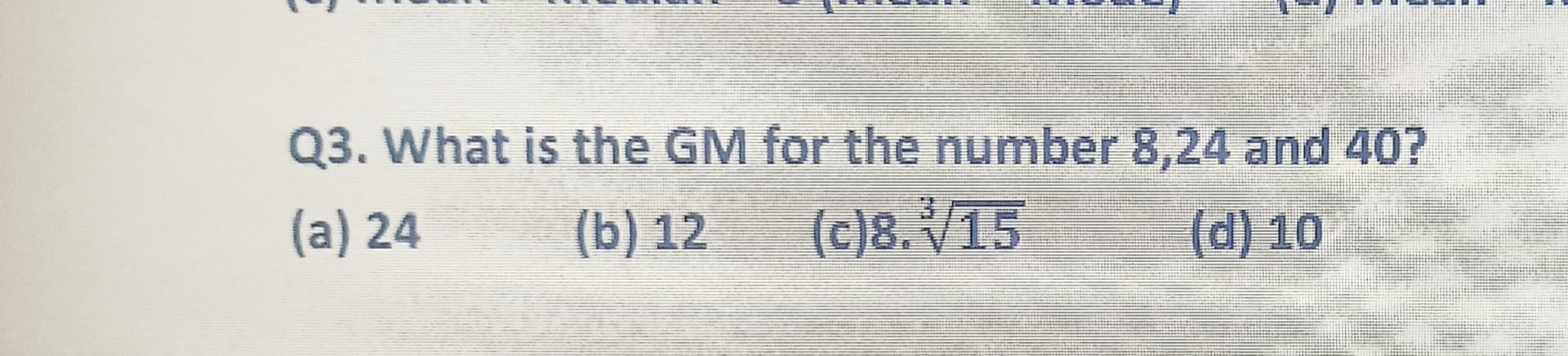 Image attached to the doubt: What should be the answer? With how solved