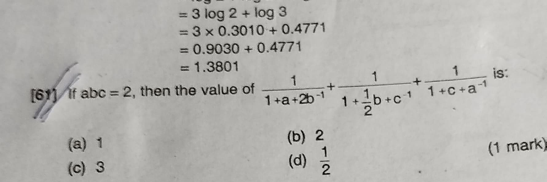 Image attached to the doubt: If possible please attach solution