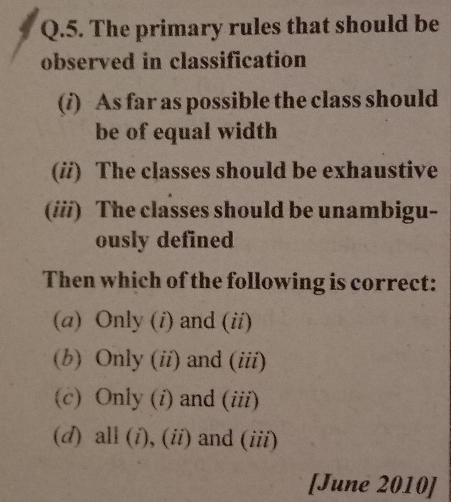 Image attached to the doubt: What will be the correct answer of this? I'm getting two different options…