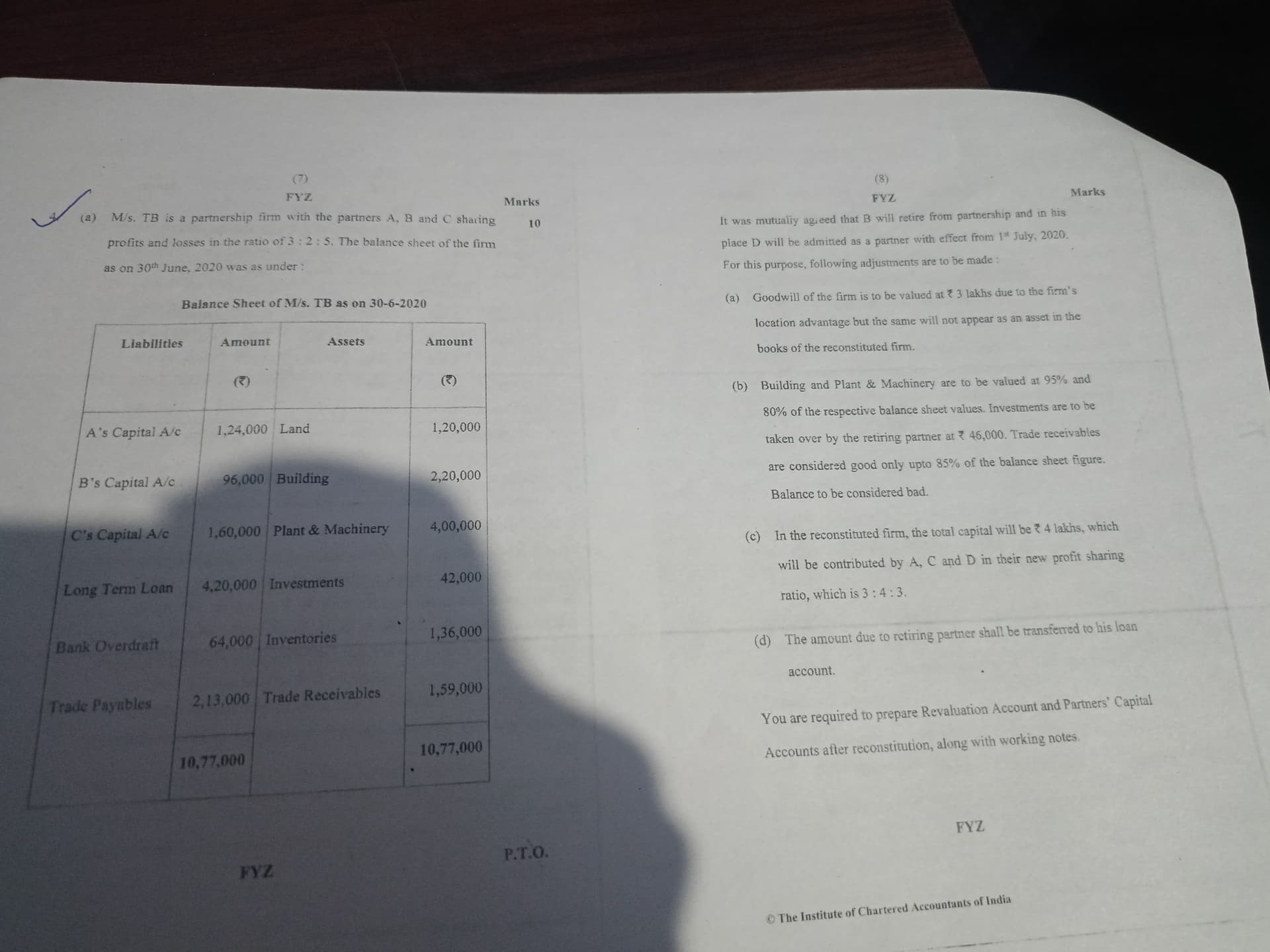 Image attached to the doubt: Ye solve Krna