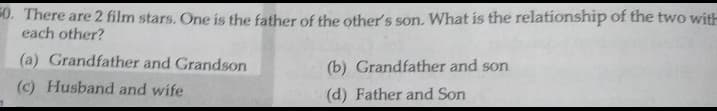 Image attached to the doubt: The answer is given c . Can anyone explain the logic behind it