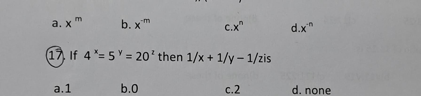 Image attached to the doubt: How to find out the answer and what is the answer