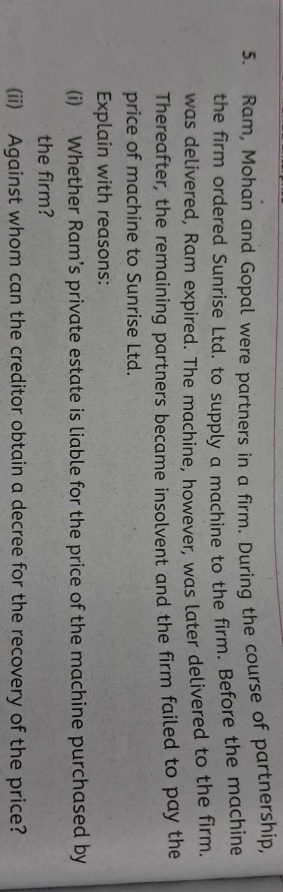 Image attached to the doubt: Iska conclusion kya aayegaa??