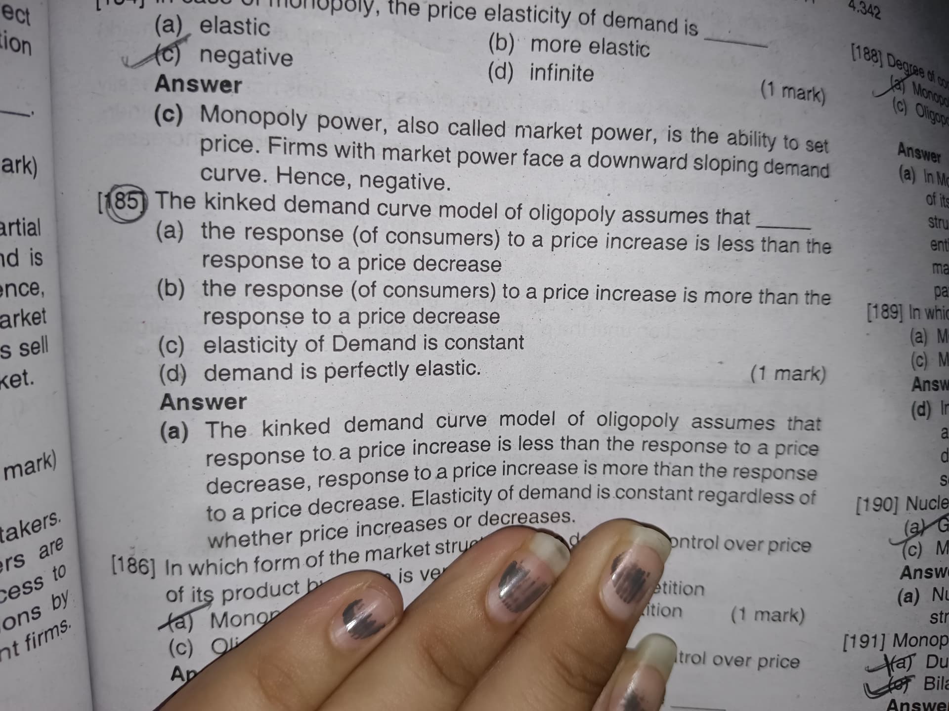 Image attached to the doubt: Please any one can clear my doubt regarding the correct option a or b