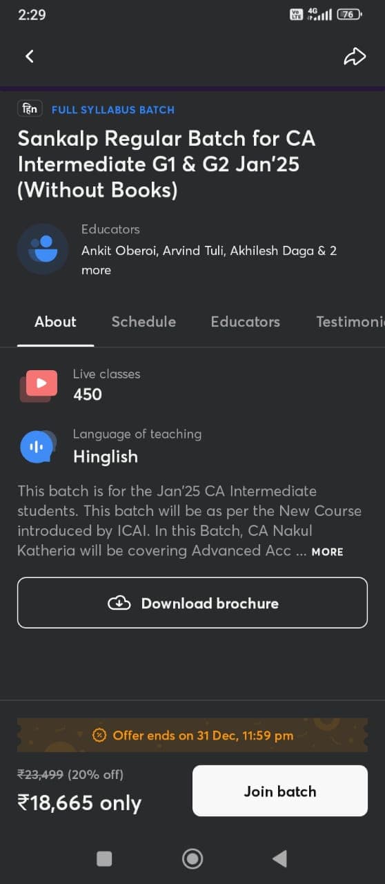 Image attached to the doubt: Anybody taken live + recorded classes from unacadmey, I have doubt that they…