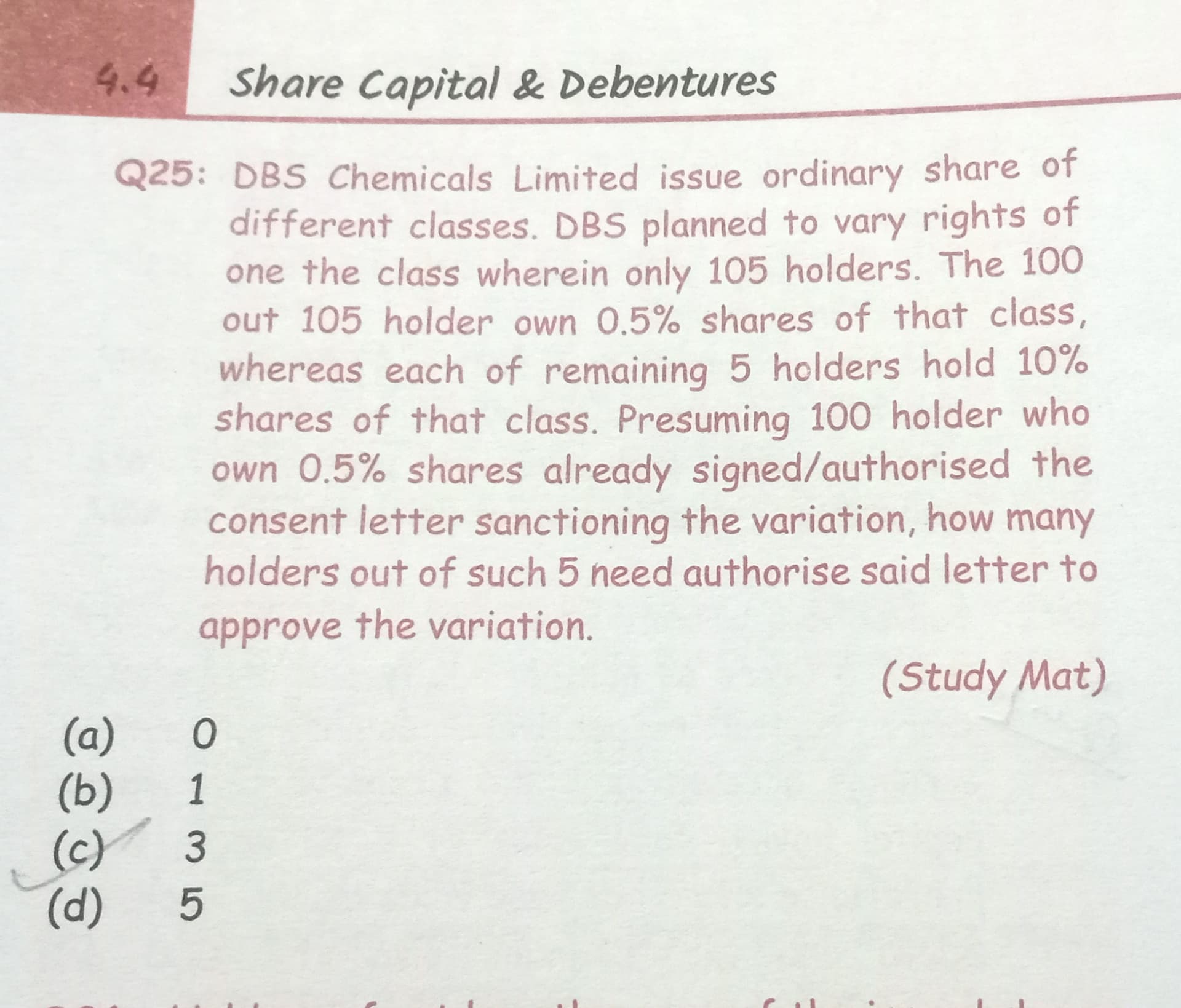 Image attached to the doubt: Show the calculation
