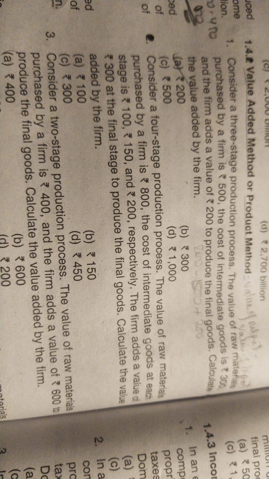 Image attached to the doubt: Anybody please explain question number 2