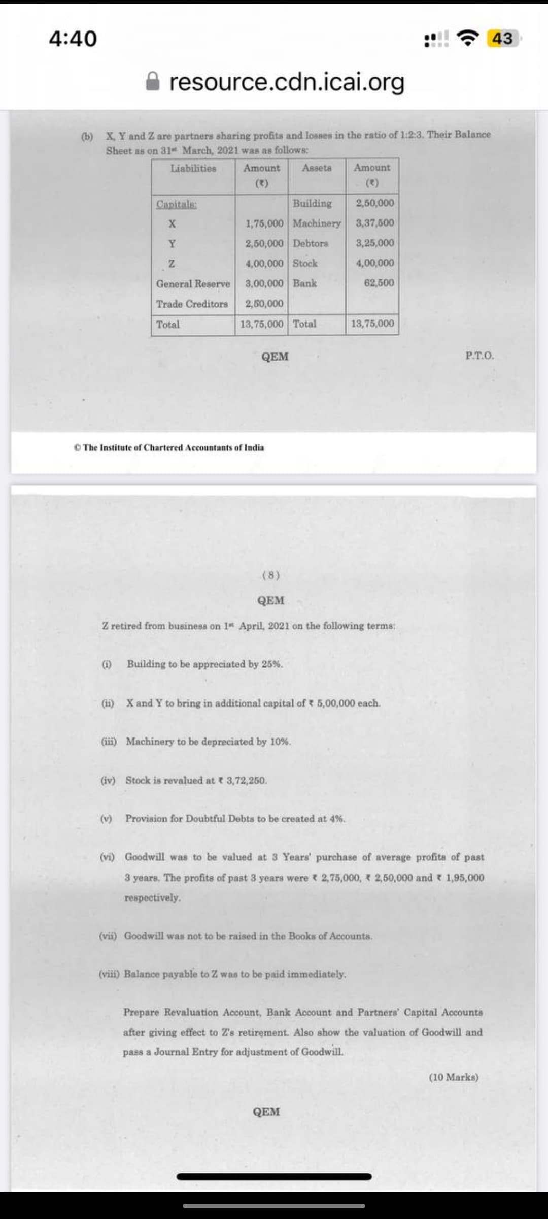 Image attached to the doubt: Can anyone prepare it's required accounts