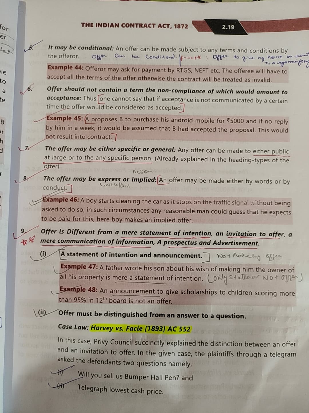 Image attached to the doubt: Can anyone explain me (point :9 and 10 ) in easy way And some advise that how…