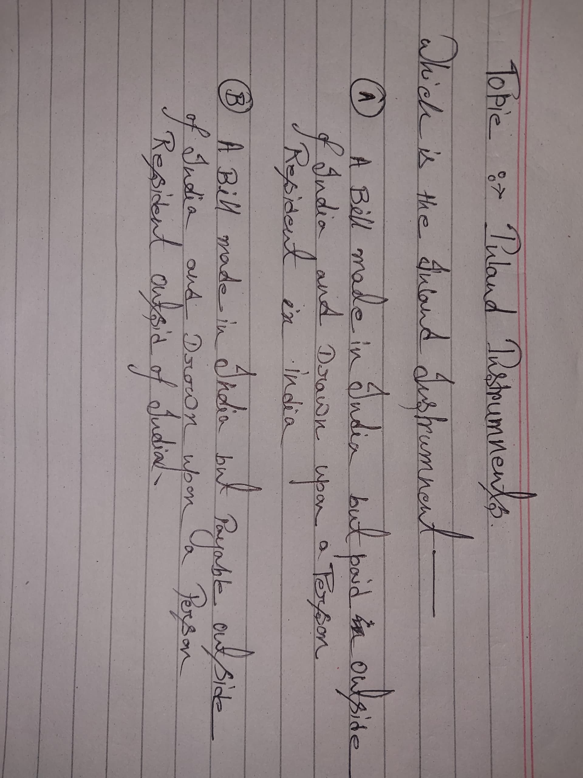 Image attached to the doubt: Option A is correct but I don't understand how this is correct because, It…