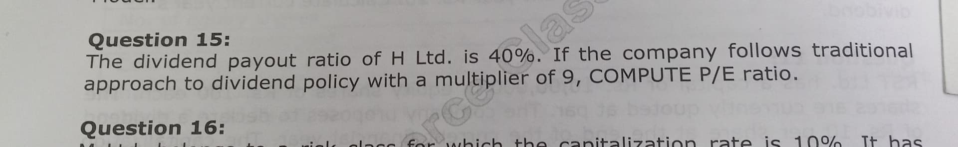 Image attached to the doubt: Solution of questions 15