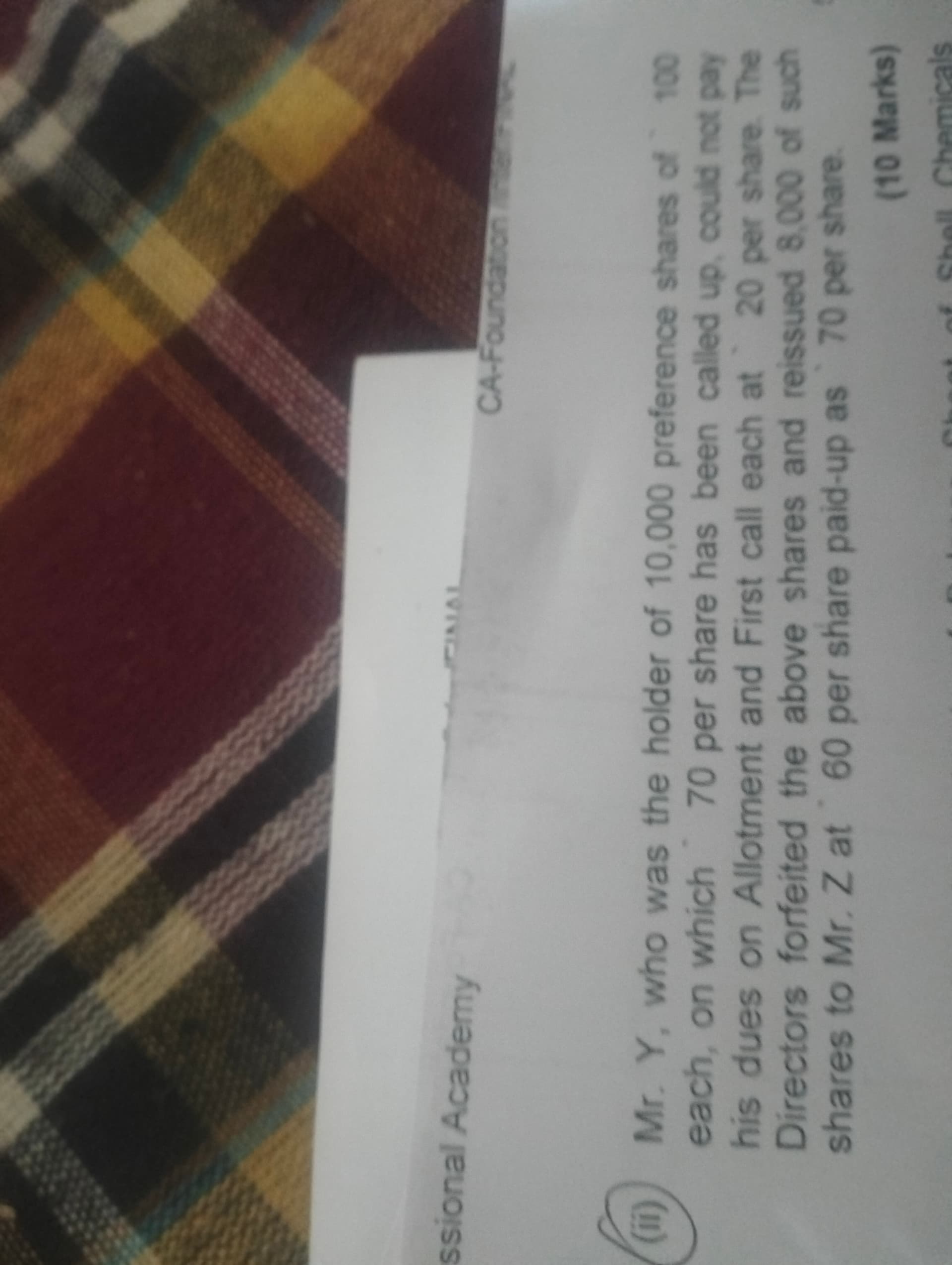 Image attached to the doubt: Can anyone share solution for this sum