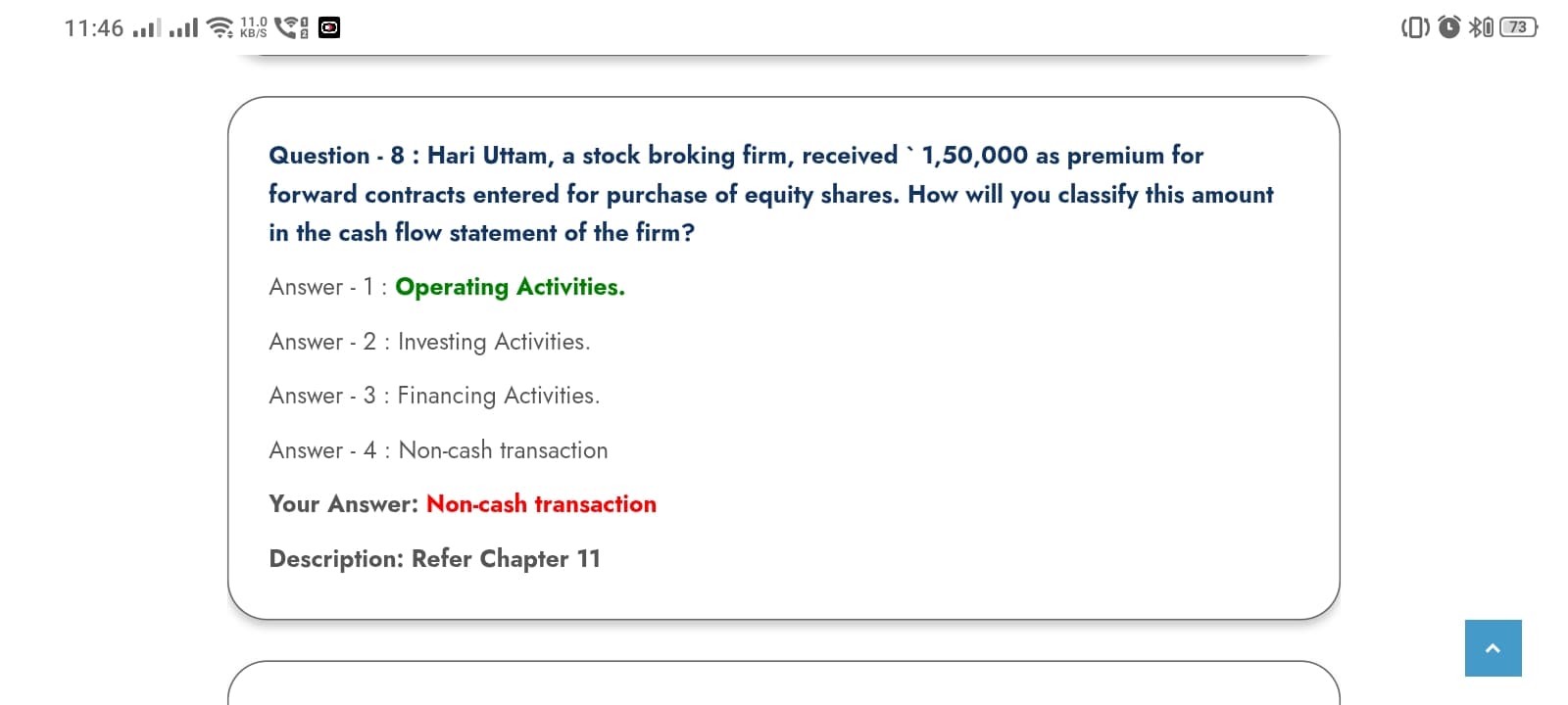 Image attached to the doubt: Correct answer??