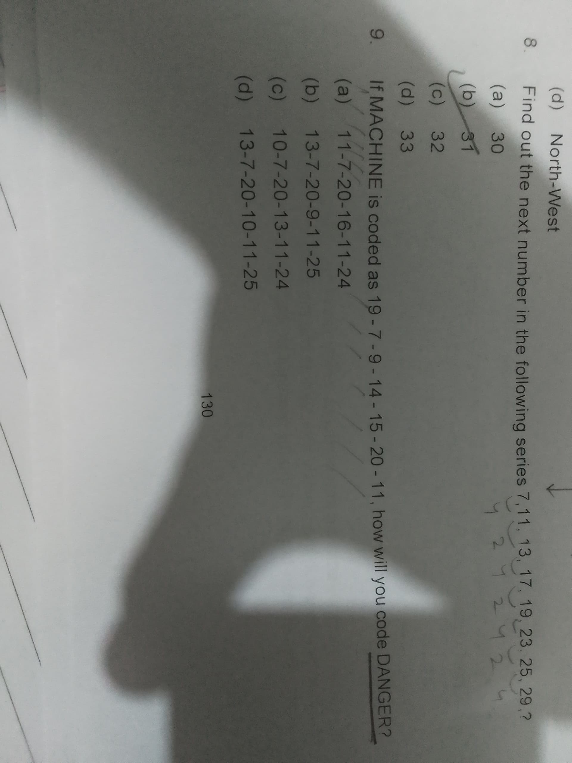 Image attached to the doubt: Please tell 9