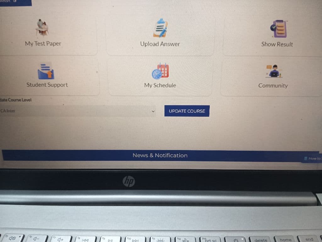 Image attached to the doubt: Could anyone upload schedule for September 2026 examination from CA exams…