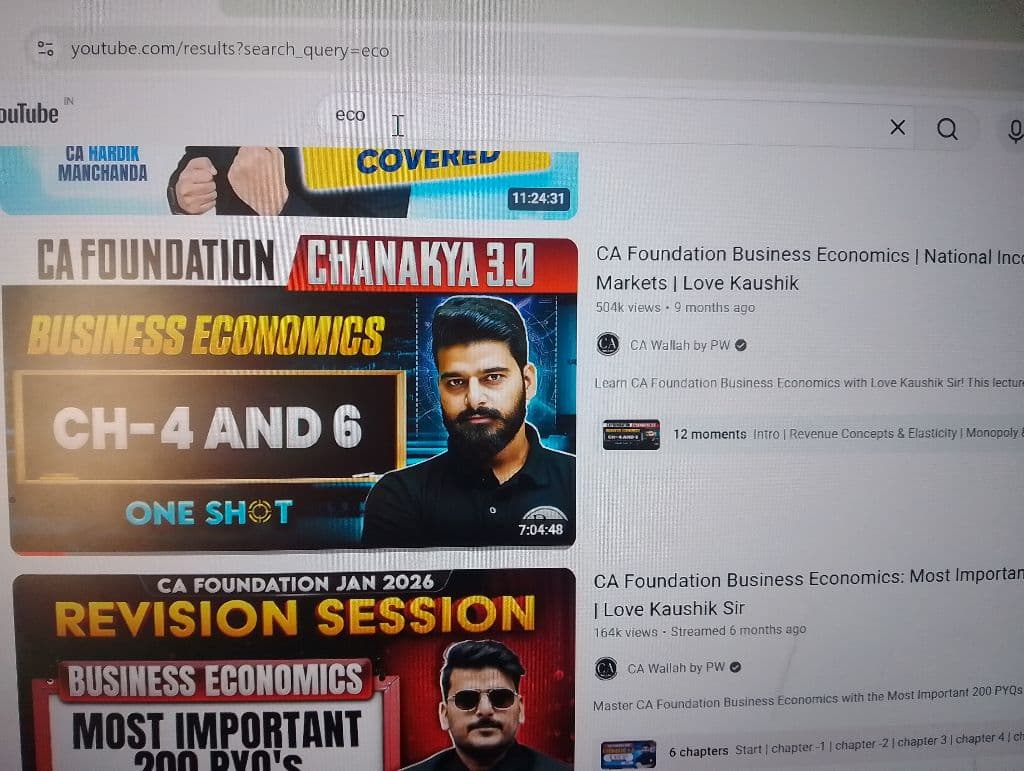 Image attached to the doubt: Kisi ke pass PW ki ch 4 and 6 economic ki notes he???