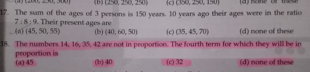 Image attached to the doubt: 18 no. Que