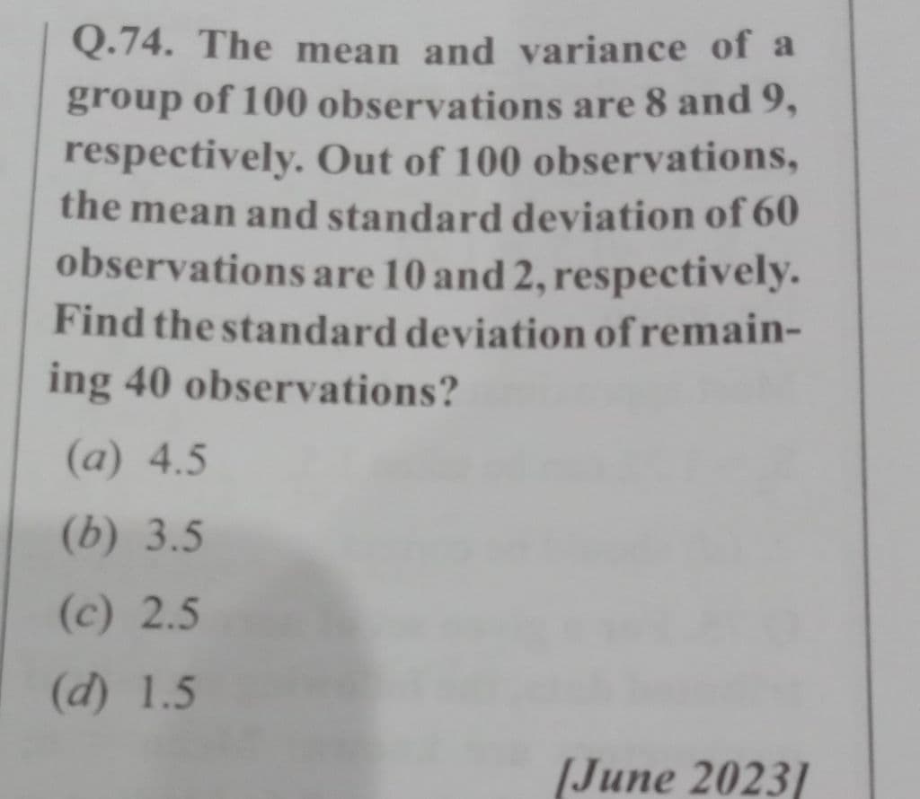 Image attached to the doubt: Dispersion ka question hai kisi ko aata hai toh pls explain