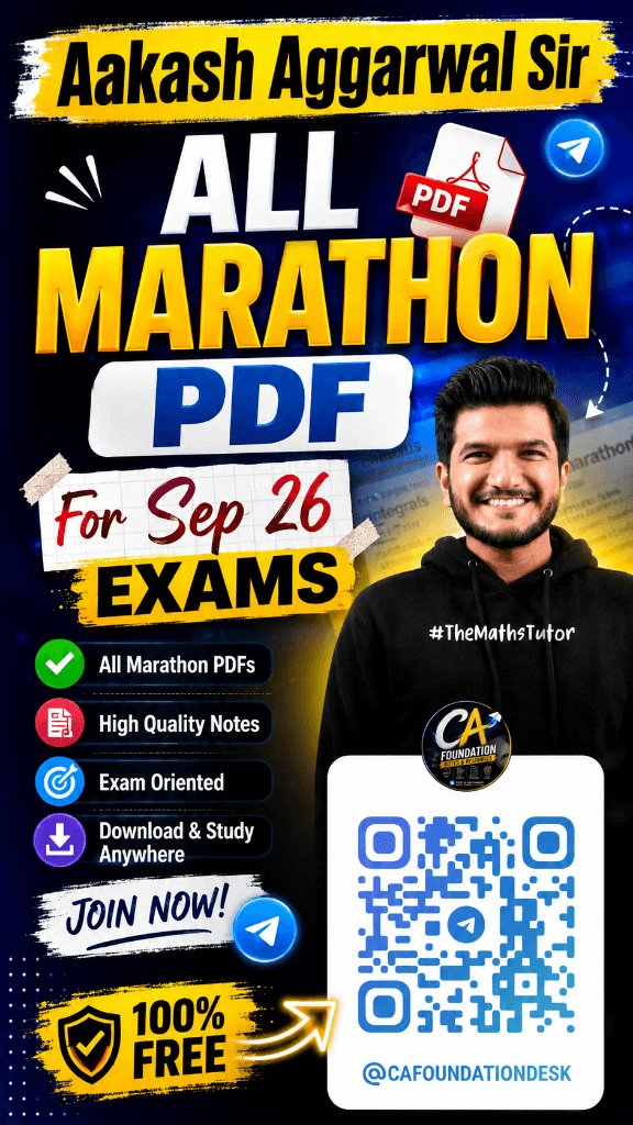 Image attached to the doubt: Aakash Aggarwal Sir All Marathon pdfs