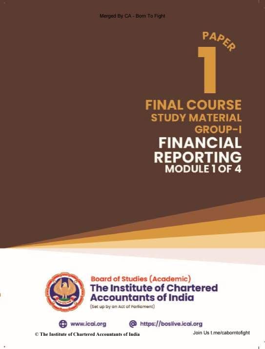 First page of FR Study Material for May 2024.