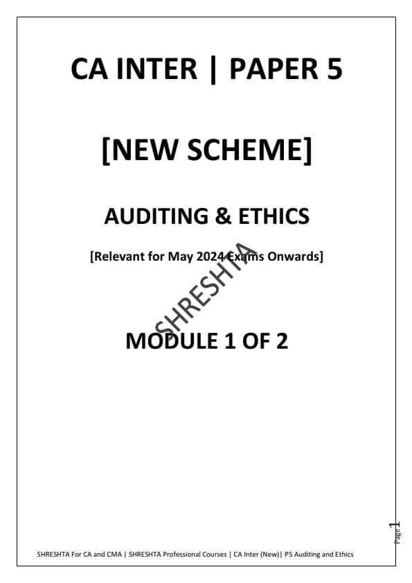 First page of Drastic changes has been made in new syllabus comparing to old scheme, material it is an update one applicable to may 2024
