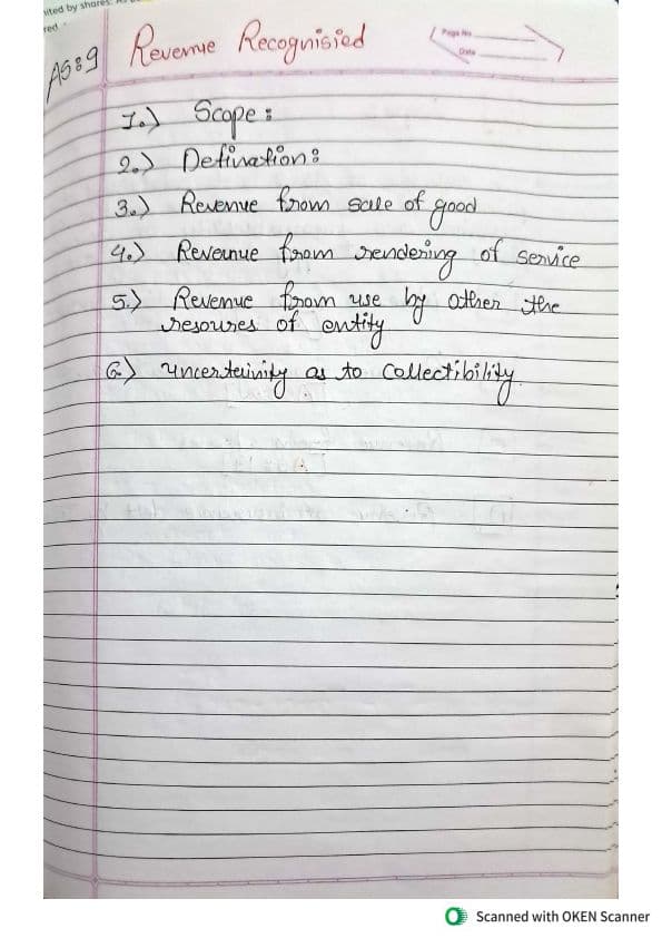 First page of As 9