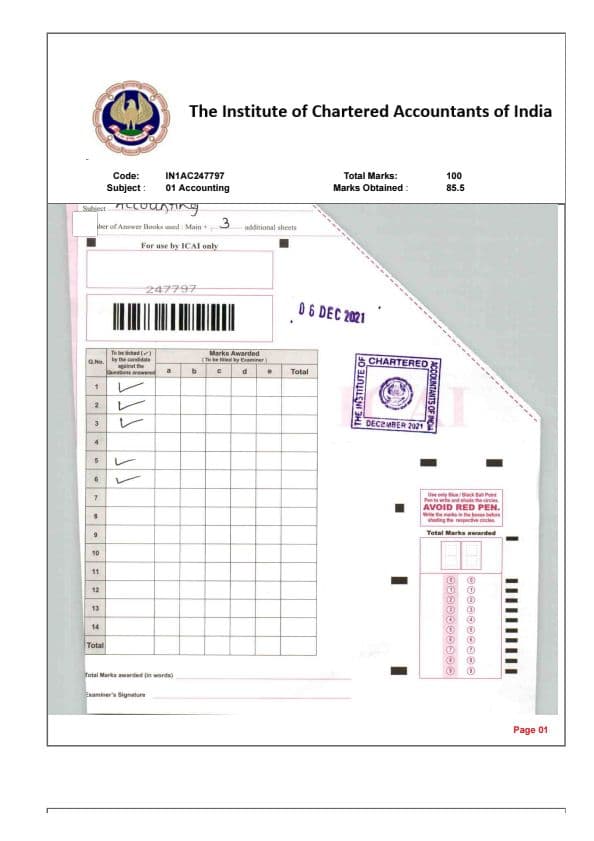First page of Inter AIR 11 ACCOUNT certified copies (dec 21)