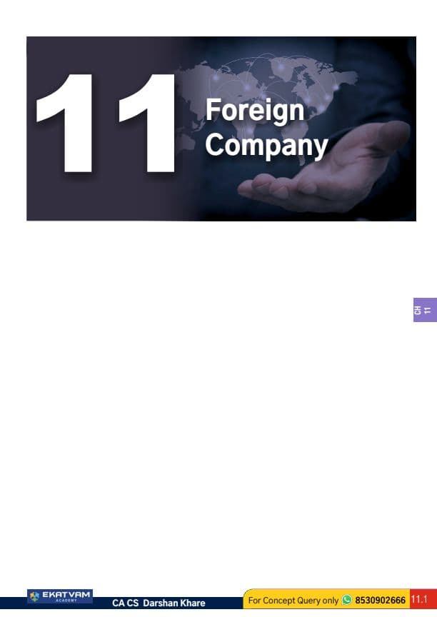 First page of Inter LAW FOREIGN COMPANY - Darshan Khare