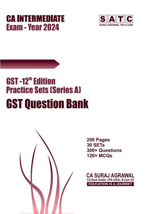 First page of Inter GST PRACTICE SET 1 FOR MAY 24 ( IMP QUESTIONS)