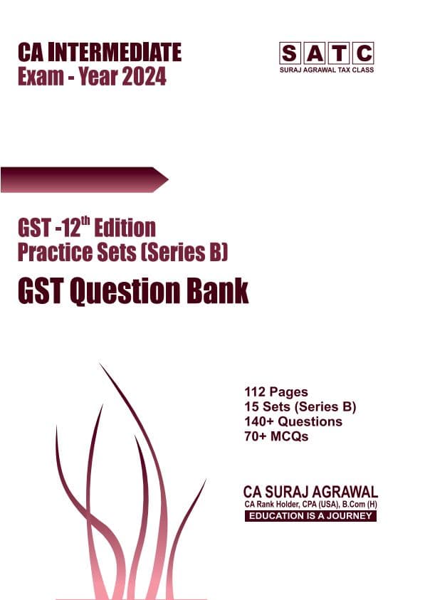 First page of GST SET 2 SERIES IMP QUESTIONS FOR MAY 24