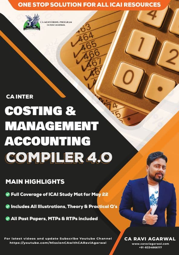 First page of COST & MANAGEMENT COMPILER OF IMP QUESTION ( MAY 24 )