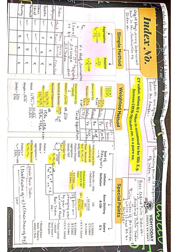 First page of Full content cover of index Number in 1 page