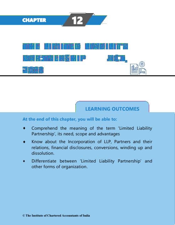 First page of Limited liability partnership