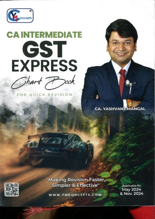 First page of GST CHART BOOK BY YASHvant mangal