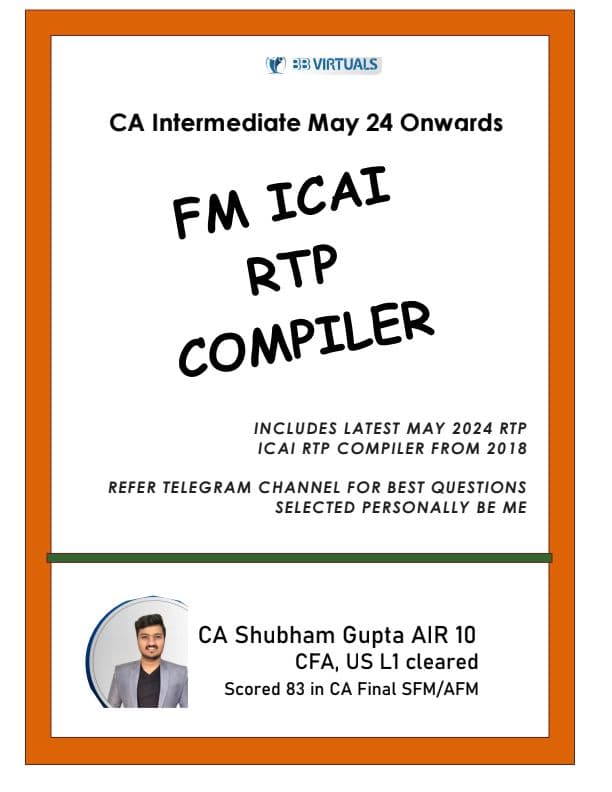 First page of FM ICAI RTP compiler