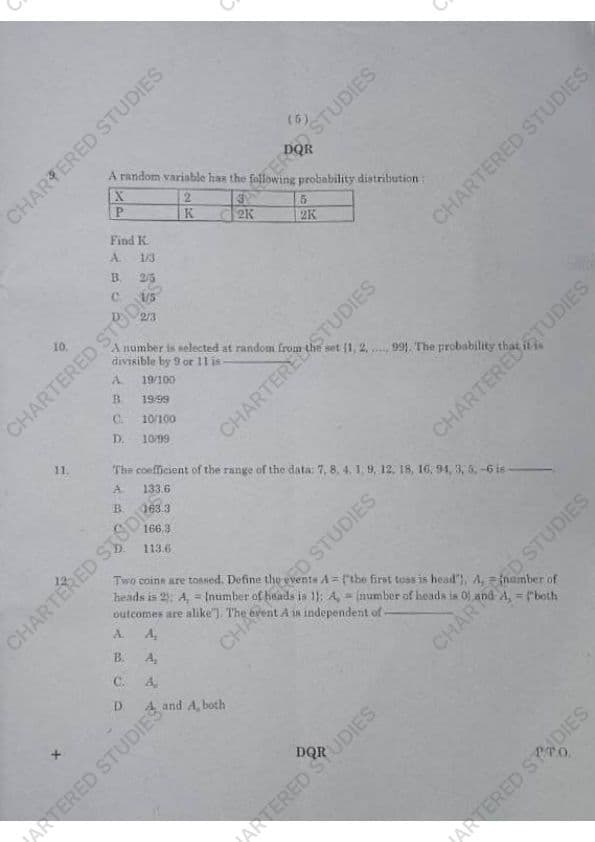 First page of June 24 previous attempt question paper