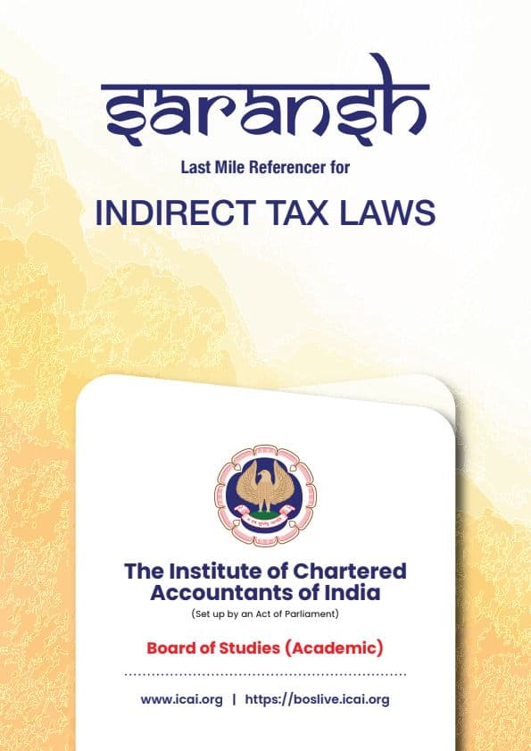 First page of ICAI SUMMARY PAPER 3 PART 2