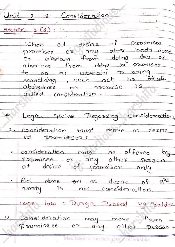 First page of Part 2 ICA