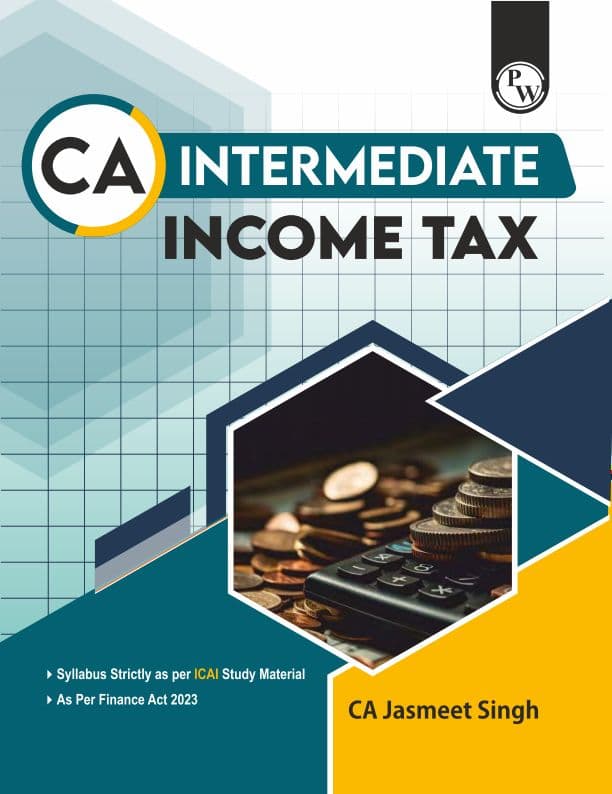 First page of Income Tax Book By Jasmeet Sir