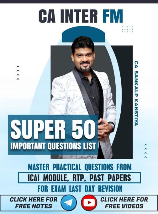 First page of FM Super 50 IMP question