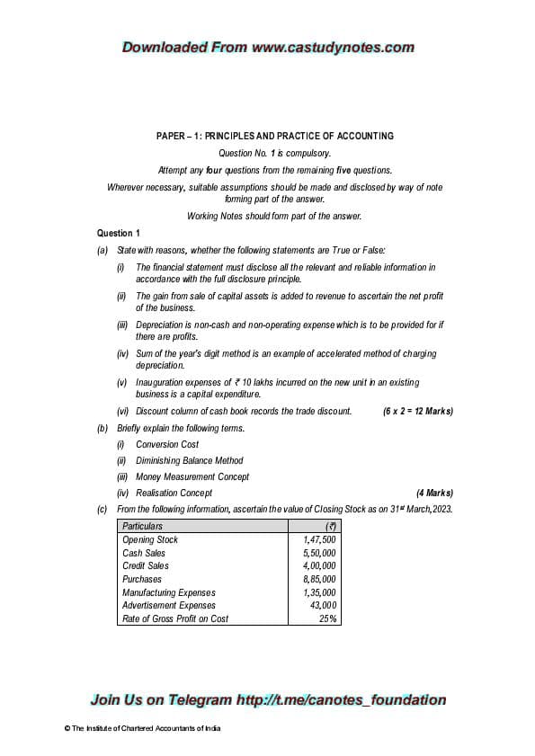 First page of Rtp of accounts for practice